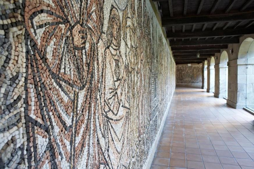 Hospederia Monasterio De Poio Hotel Exterior foto