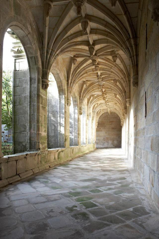Hospederia Monasterio De Poio Hotel Exterior foto