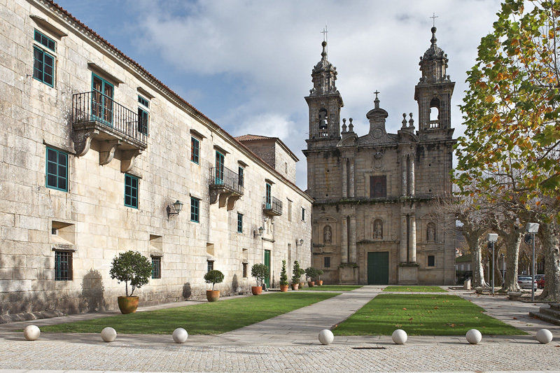Hospederia Monasterio De Poio Hotel Exterior foto